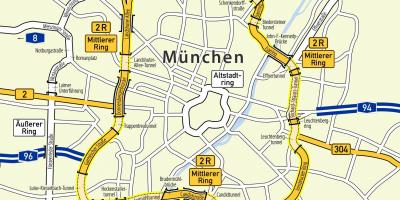 Munchen, bague de map
