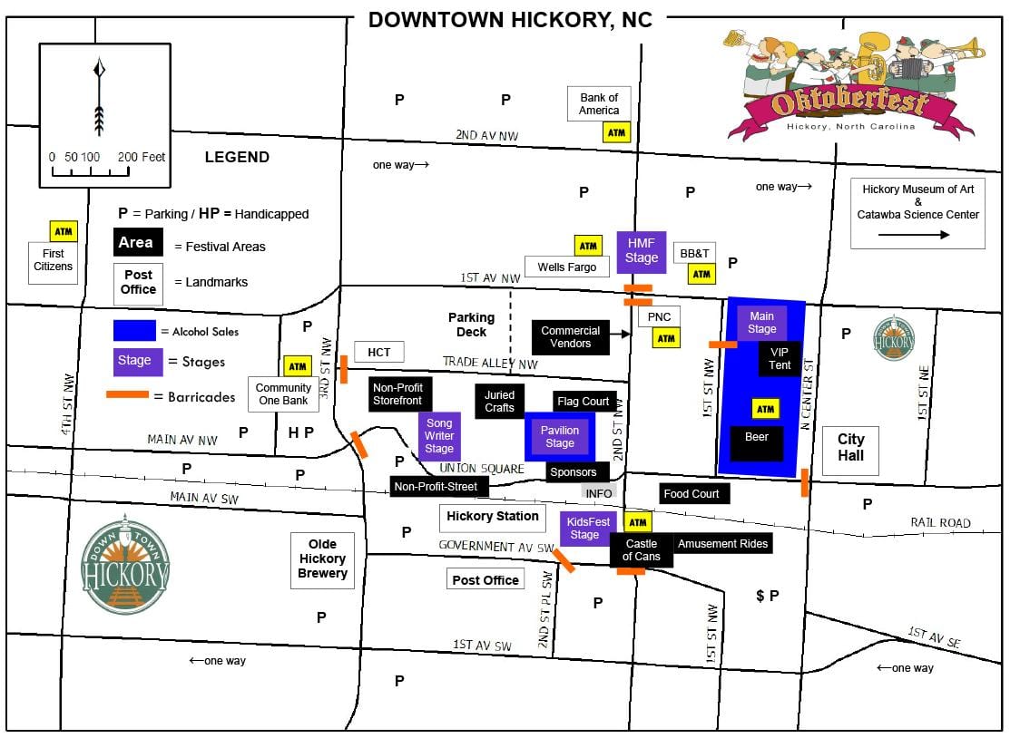 Carte de l'oktoberfest de munich