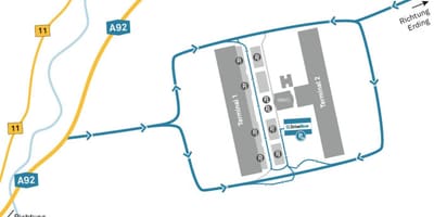 L'aéroport de Munich de location de voiture de carte